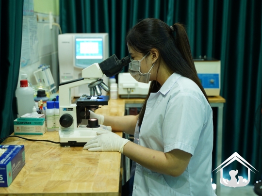 Xét nghiệm cho các "khách hàng" nhỏ