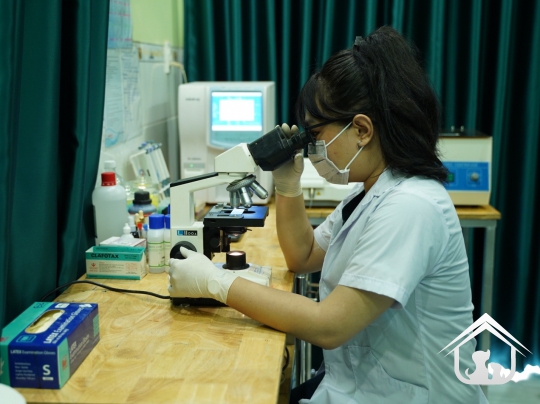 Xét nghiệm cho các "khách hàng" nhỏ